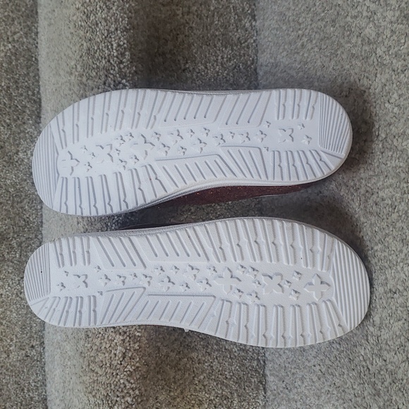 Corkys orange glitter shoes NIB Size 8 - Picture 6 of 10